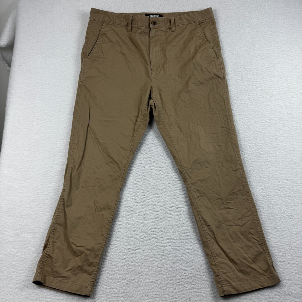 Mountain Khakis Chino Pants Mens 40x30 Khaki Cotton Stretch Modern‎ Fit Outdoor